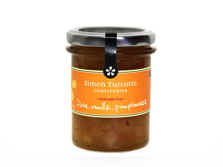 Simon Turcotte Poire, Vanille, Pamplemousse 212ml