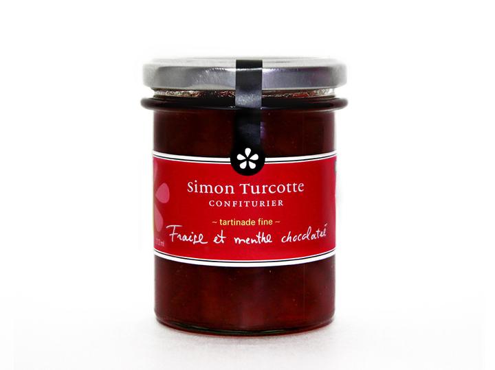 Simon Turcotte Fraise Et Menthe Chocolatée 212ml