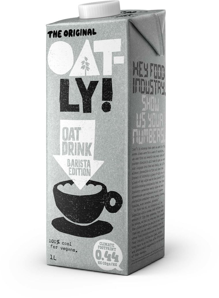 Oat-ly Lait D’avoine Barista edition