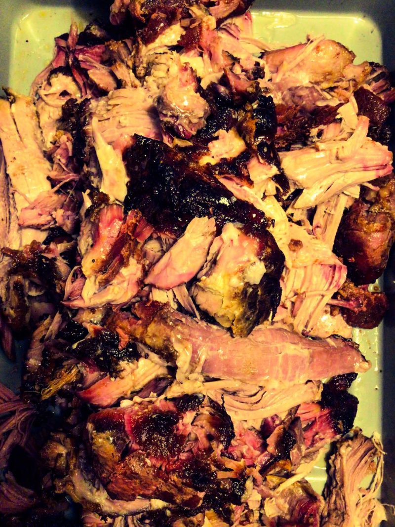 Pulled pork pour 4