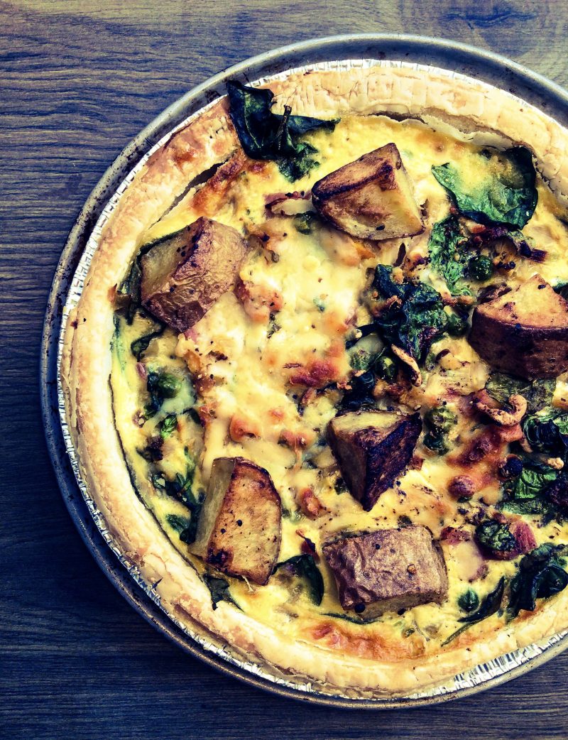 Quiche du moment
