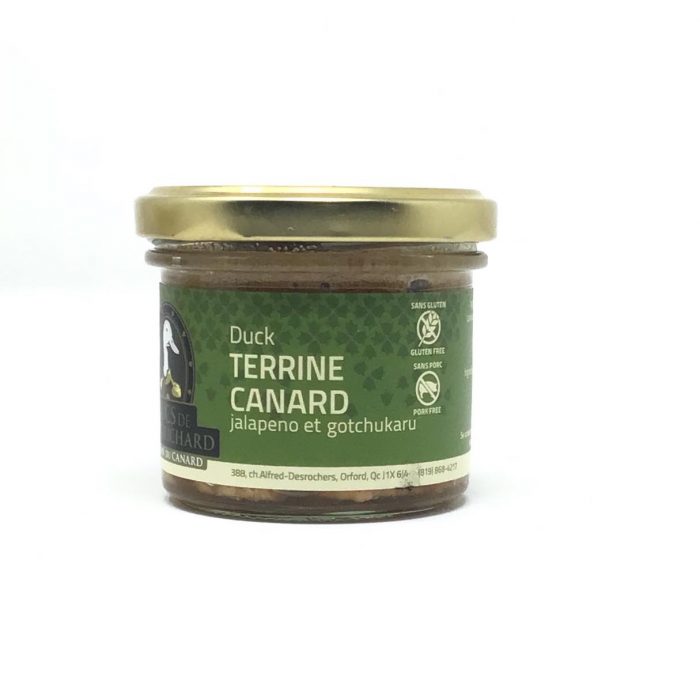 Ducs de Montrichard – Terrine de canard jalapeno et gotchukaru