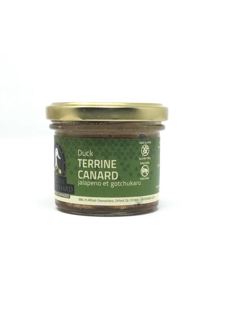 Ducs de Montrichard – Terrine de canard jalapeno et gotchukaru