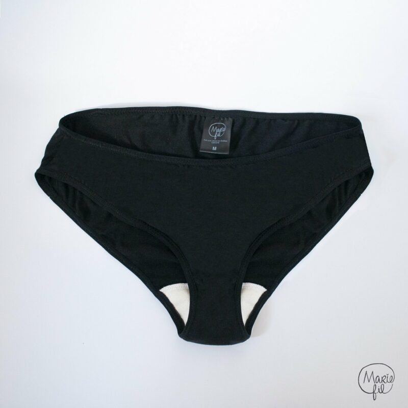 Marie-Fil Culotte de menstruation avec protège dessous intégrée
