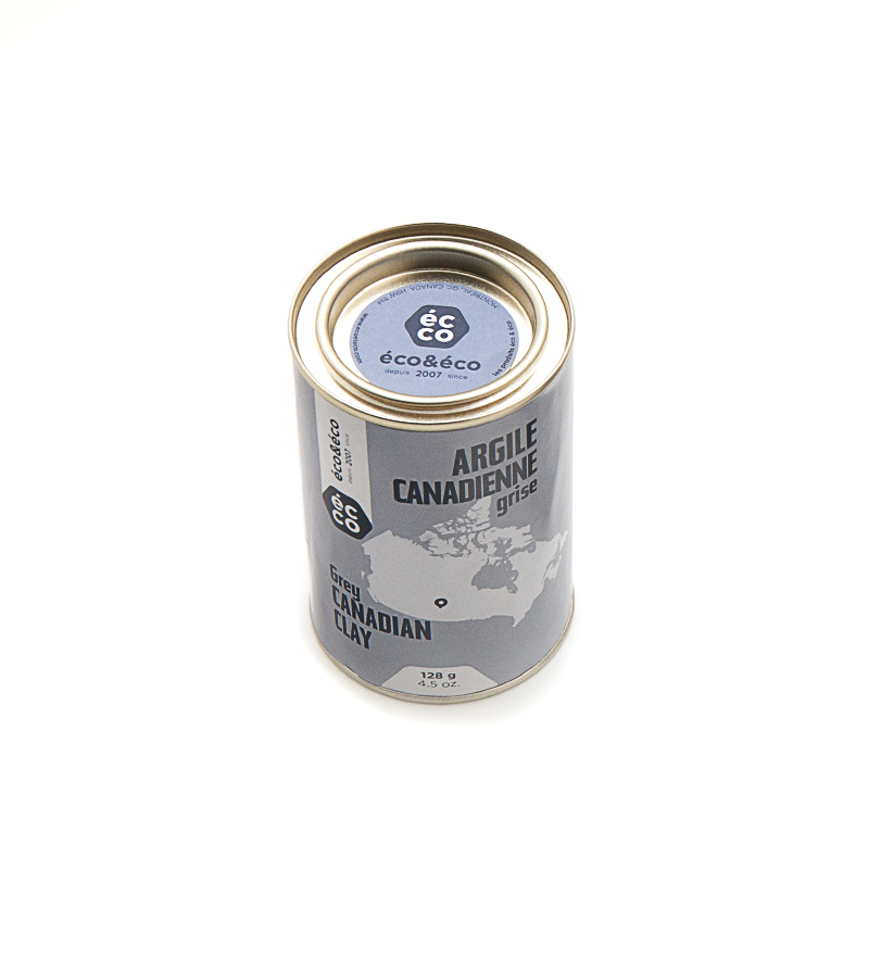Argile Canadienne Grise 128g