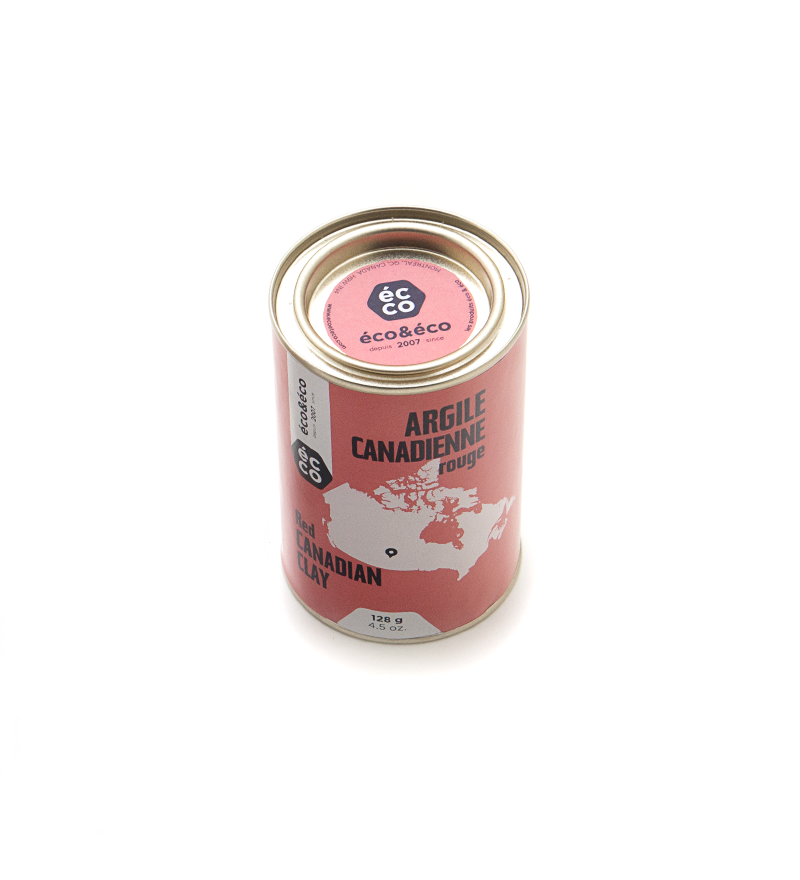 Argile Canadienne Rouge 128g
