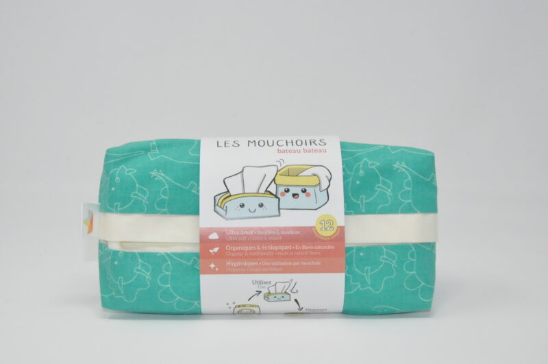 Bateau Bateau Boite Et Panier Kit 12 Mouchoirs