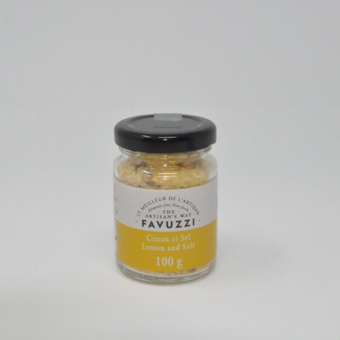 Favuzzi Fleur De Sel Au Citron 100g