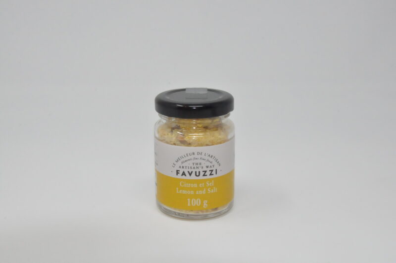 Favuzzi Fleur De Sel Au Citron 100g