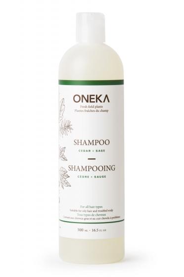 ONEKA Shampooing Cèdre Et Sauge