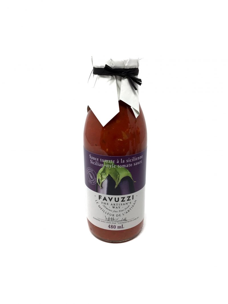 Sauce Tomates à La Sicilienne Favuzzi