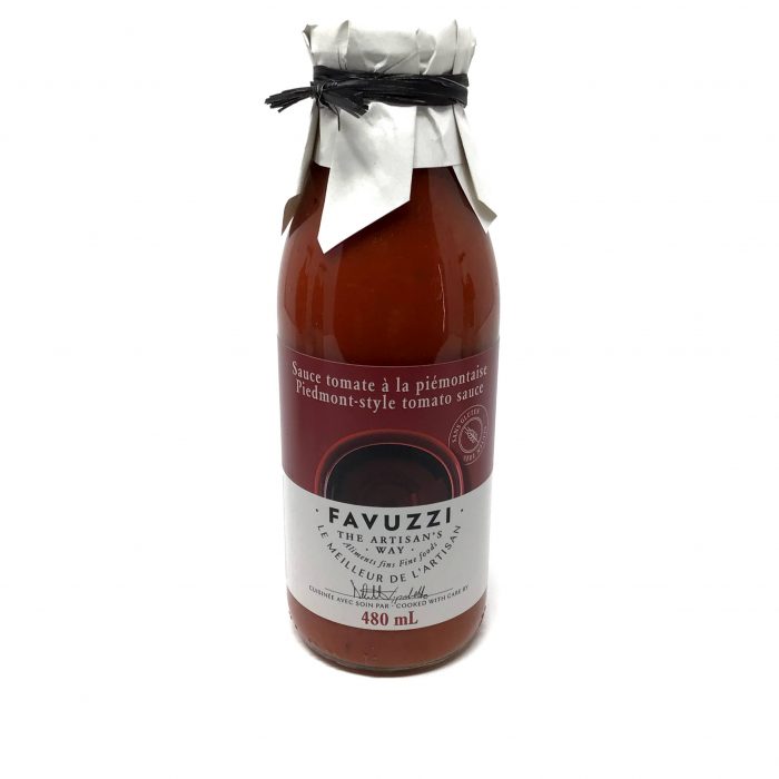 Sauce Tomate à la Piémontaise Favuzzi