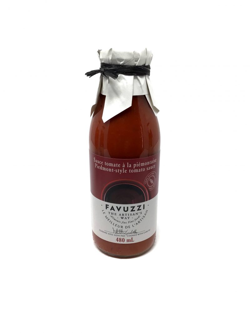 Sauce Tomate à la Piémontaise Favuzzi