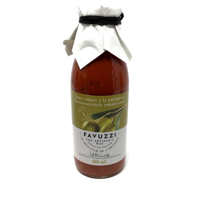 Sauce Tomates à La Puttanesca Favuzzi
