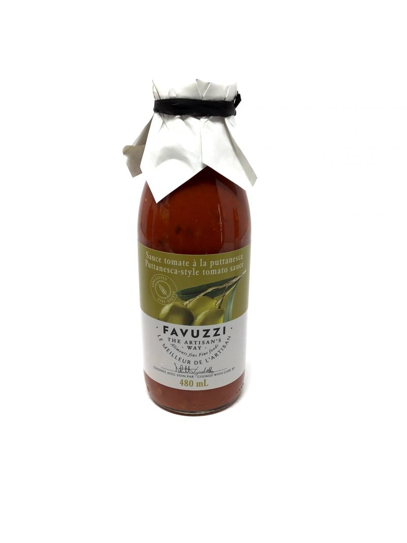 Sauce Tomates à La Puttanesca Favuzzi