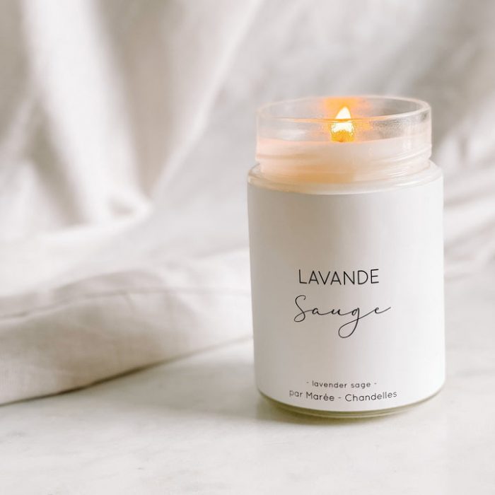 Marée Chandelles – Lavande & sauge