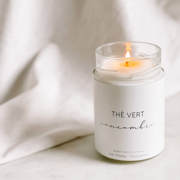 Marée Chandelles – Thé vert & concombre