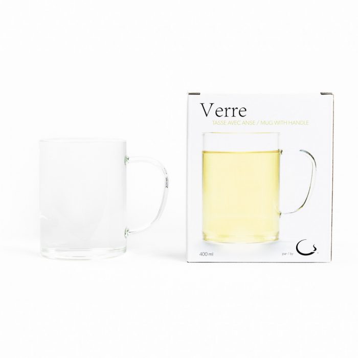 Tasse de verre 400ml