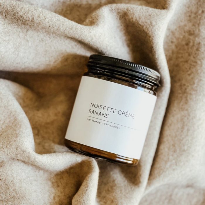Marée Chandelles – Noisette & crème banane